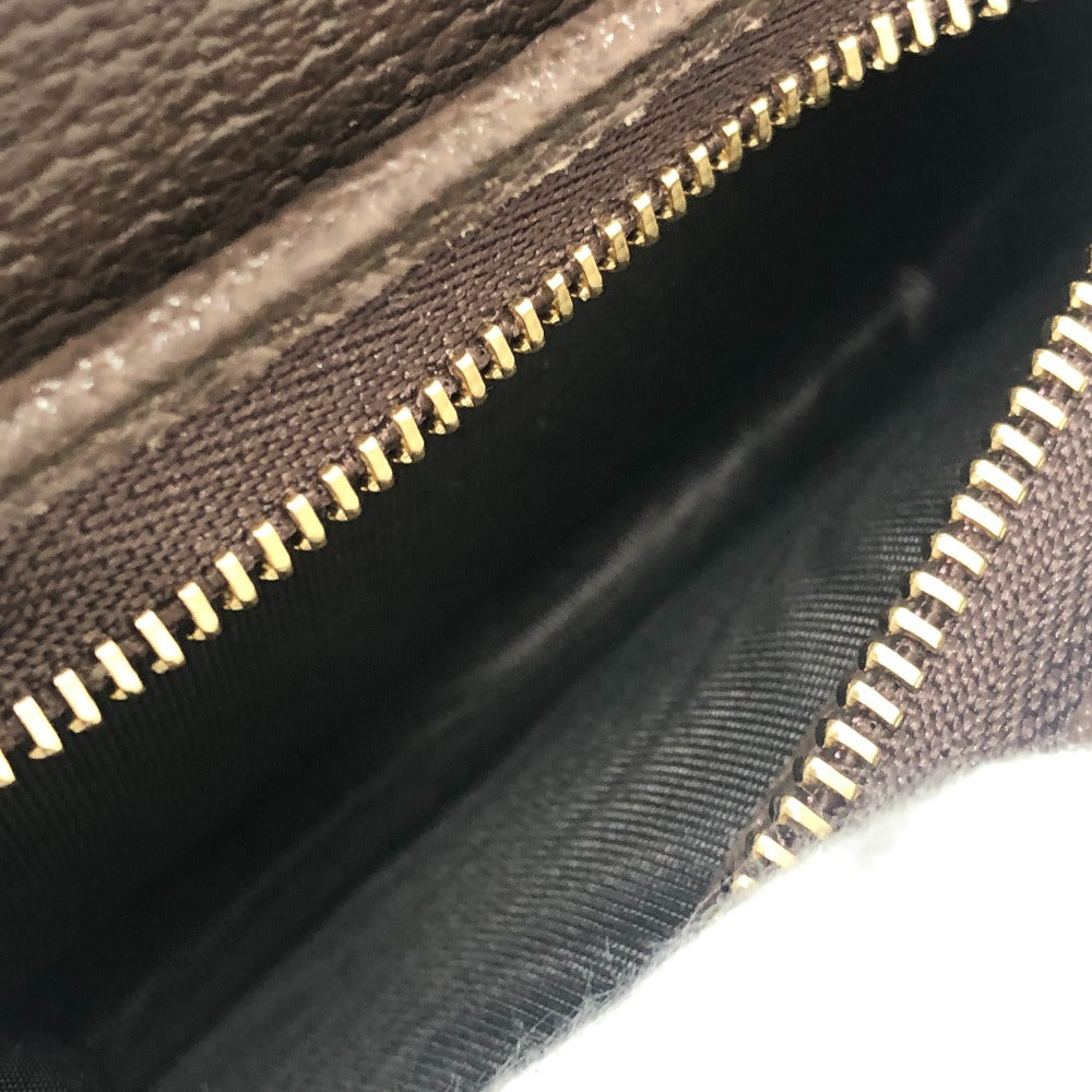 GUCCI 701009 Bananya collaboration Compact Wallet Small Items Folded wallet GG Supreme Canvas Brown Used