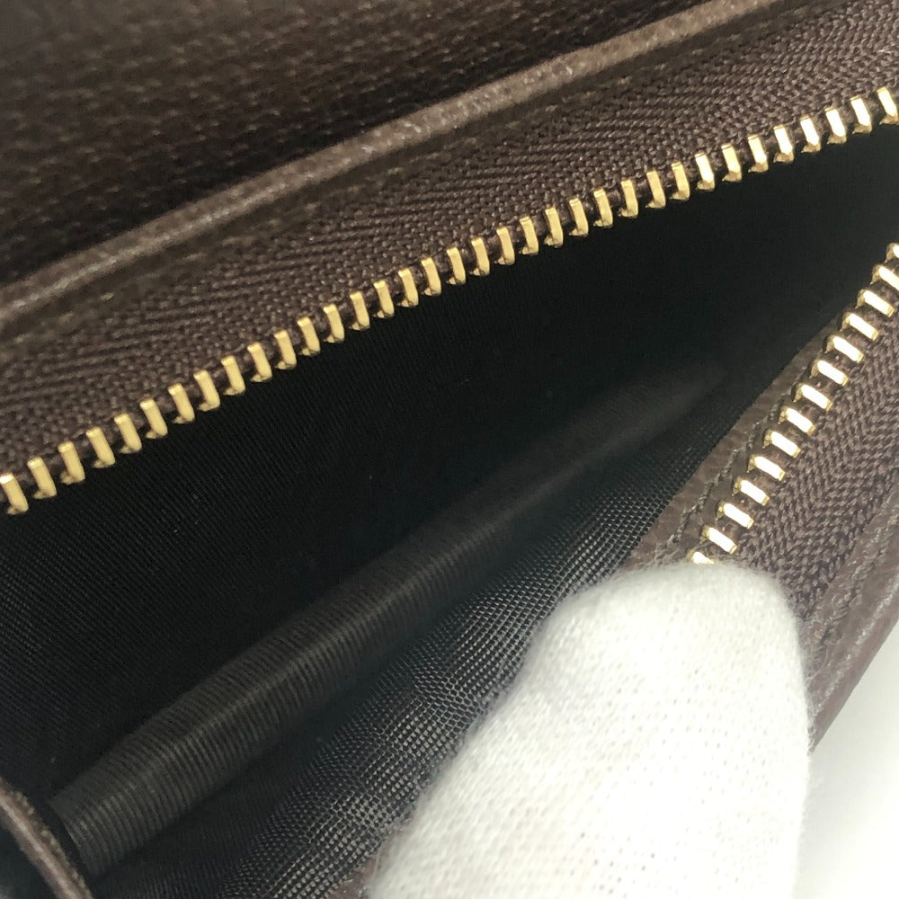 GUCCI 701009 Bananya collaboration Compact Wallet Small Items Folded wallet GG Supreme Canvas Brown Used