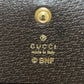GUCCI 701009 Bananya collaboration Compact Wallet Small Items Folded wallet GG Supreme Canvas Brown Used