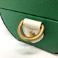 GUCCI 723801 ロゴ ゴルフボールケース アディダス adidas コラボ 2WAYバック ハンドバック ボールケース ハンドバッグ レザー レディース グリーン