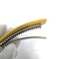 GUCCI 702940 ヘアアクセサリー アディダス ADIDAS コラボ ヘアクリップ バレッタ プラスチック レディース イエロー