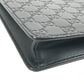 GUCCI 429004 グッチシマ GG ロゴ 斜め掛け カバン 2WAYバッグ クラッチバッグ ショルダーバッグ シマレザー メンズ ブラック