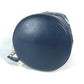 GUCCI 1.112 Vintage Logo Marine Drawstring Shoulder Bag in Leather/Coated Canvas, Navy