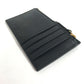 GUCCI 431715 Logo Fragment Case Wallet/Coin Purse Leather Unisex Black