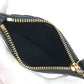 GUCCI 431715 Logo Fragment Case Wallet/Coin Purse Leather Unisex Black