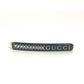 GUCCI GG Logo Rhinestone Hairpin Plastic Hair Accessory for Women in Black