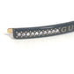 GUCCI GG Logo Rhinestone Hairpin Plastic Hair Accessory for Women in Black