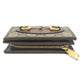 GUCCI 726846 Horsebit 1955 Compact Wallet Mini Wallet GG Supreme Bi-fold Wallet GG Supreme Canvas Women's Brown