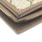 GUCCI 726846 Horsebit 1955 Compact Wallet Mini Wallet GG Supreme Bi-fold Wallet GG Supreme Canvas Women's Brown