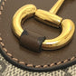 GUCCI 726846 Horsebit 1955 Compact Wallet Mini Wallet GG Supreme Bi-fold Wallet GG Supreme Canvas Women's Brown