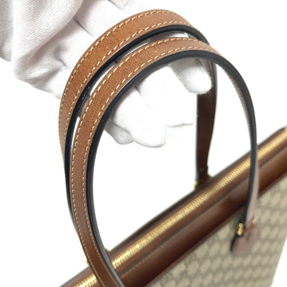 GUCCI 415721 Supreme Shoulder bag, handbag, zip tote, shopping bag Tote Bag GGCanvas Beige Used