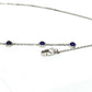 GUCCI K18WG Amethyst Accessory Necklace K18WG Women's Silver
