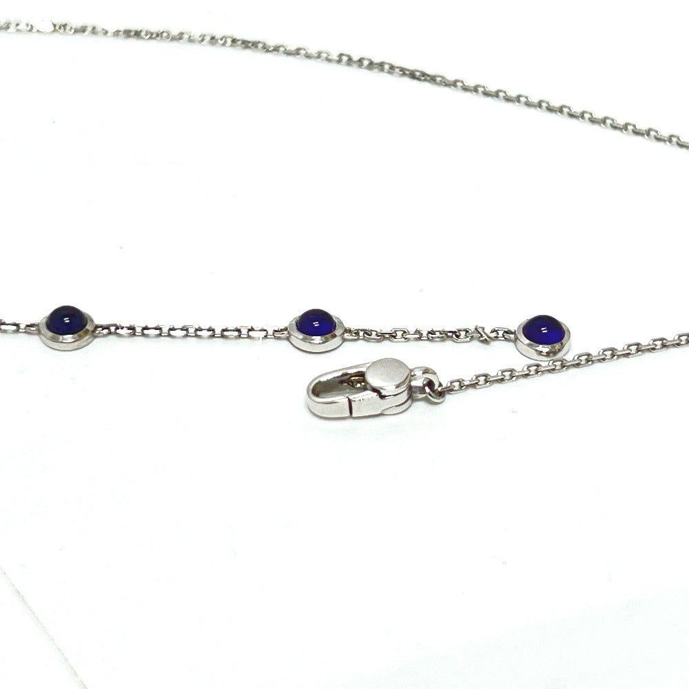 GUCCI K18WG Amethyst Accessory Necklace K18WG Women's Silver