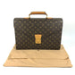 LOUIS VUITTON M53331 Monogram Serviette Conseiller Handbag, Tote bag, Document bag, Briefcase Business bag MonogramCanvas Brown Used
