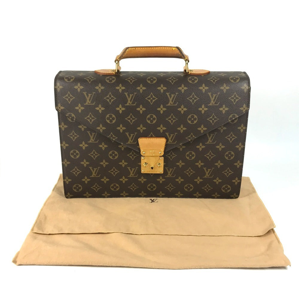 LOUIS VUITTON M53331 Monogram Serviette Conseiller Handbag, Tote bag, Document bag, Briefcase Business bag MonogramCanvas Brown Used