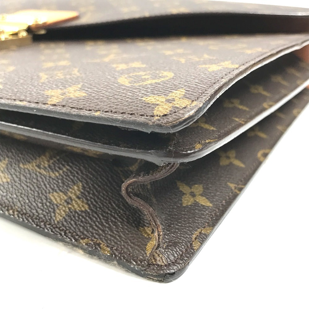 LOUIS VUITTON M53331 Monogram Serviette Conseiller Handbag, Tote bag, Document bag, Briefcase Business bag MonogramCanvas Brown Used