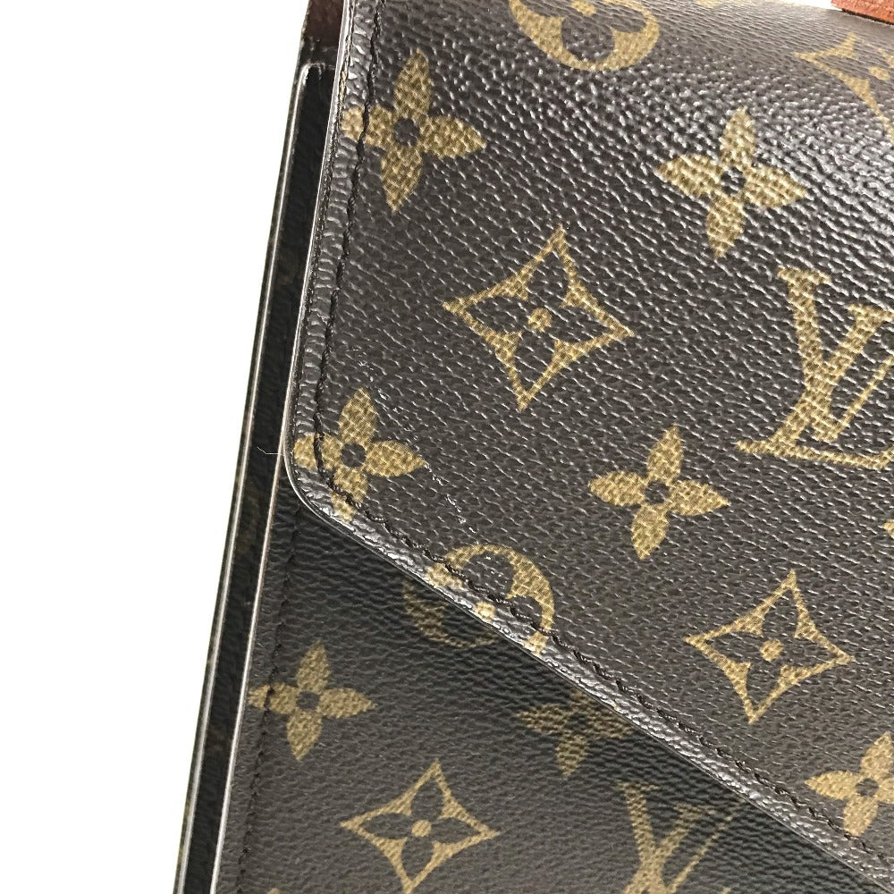 LOUIS VUITTON M53331 Monogram Serviette Conseiller Handbag, Tote bag, Document bag, Briefcase Business bag MonogramCanvas Brown Used