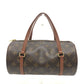 LOUIS VUITTON M51366 Papillon26 old model Bag Cylindrical Hand Bag MonogramCanvas Brown Used