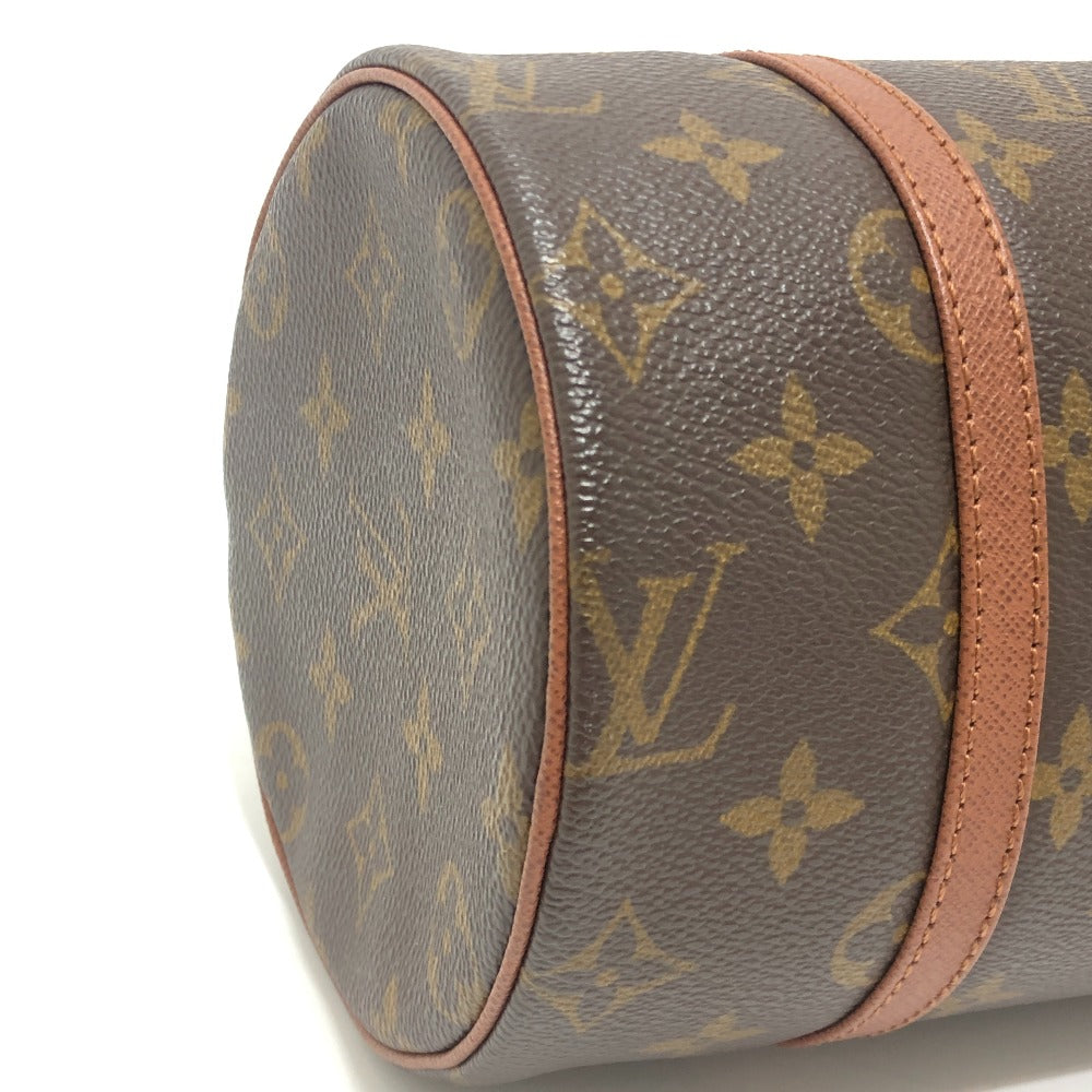 LOUIS VUITTON M51366 Papillon26 old model Bag Cylindrical Hand Bag MonogramCanvas Brown Used