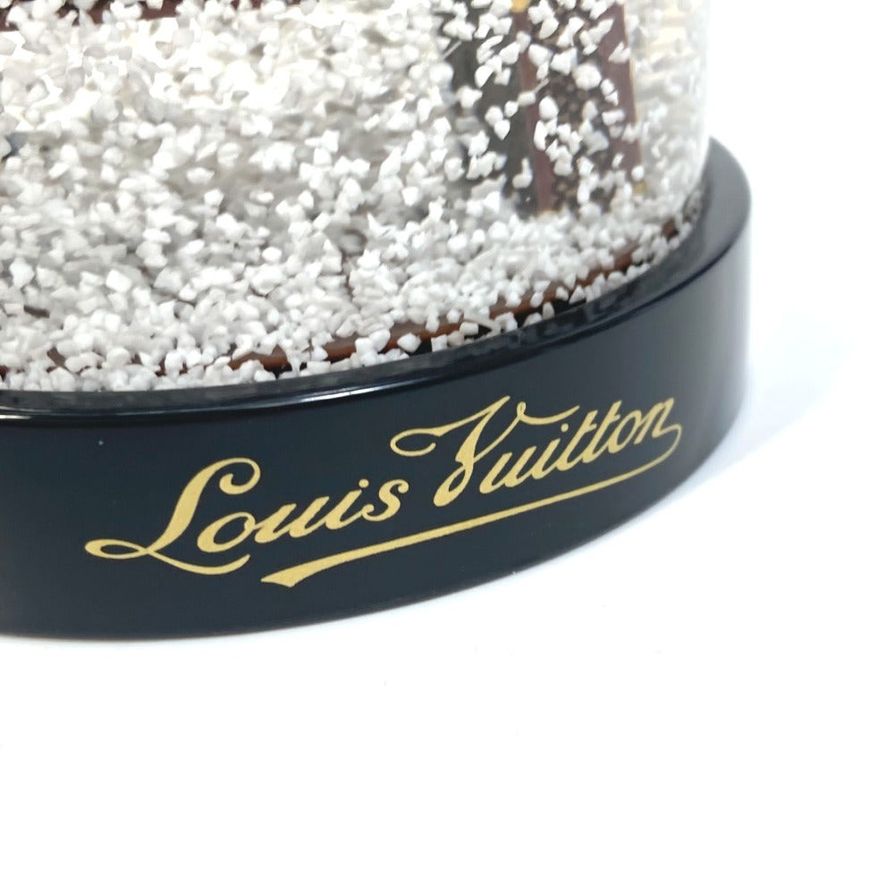 LOUIS VUITTON N99229 Bag Noe Umbrella Monogram Trunk Tower Eiffel Tower Snow Globe Glass Interior Object Unisex Brown