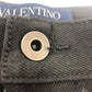 VALENTINO TV3DE00H5YB Vロゴ クロップド ジーンズ パンツ ジーパン ジーンズ デニム アパレル ズボン パンツ デニム メンズ ブラック