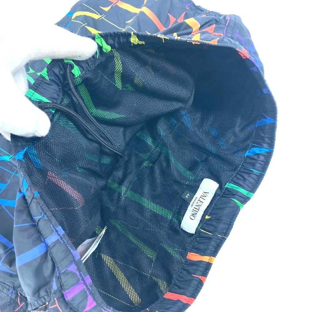 Valentino Garavani Swimwear Total logo Swimwear Bottoms Apparel Pants Swimwear Nylon Multicolore Used