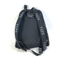 VALENTINO VLTN logo backpack in nylon, black, for men