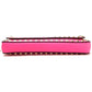 Valentino Garavani Rockstud Bangle Chain Clutch Bag in Shocking Pink Leather