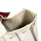 Valentino Garavani Atelier Brisse Edition 2-Way Shoulder Bag, Tote Bag, and Handbag in Canvas, Natural Beige/Red
