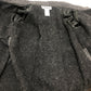 Chloe 7HMA59-7H076 Zip-up Apparel Outerwear Long Coat with Belt Wool Women's Gray