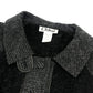 Chloe 7HMA59-7H076 Zip-up Apparel Outerwear Long Coat with Belt Wool Women's Gray