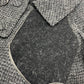 Chloe 7HMA59-7H076 Zip-up Apparel Outerwear Long Coat with Belt Wool Women's Gray