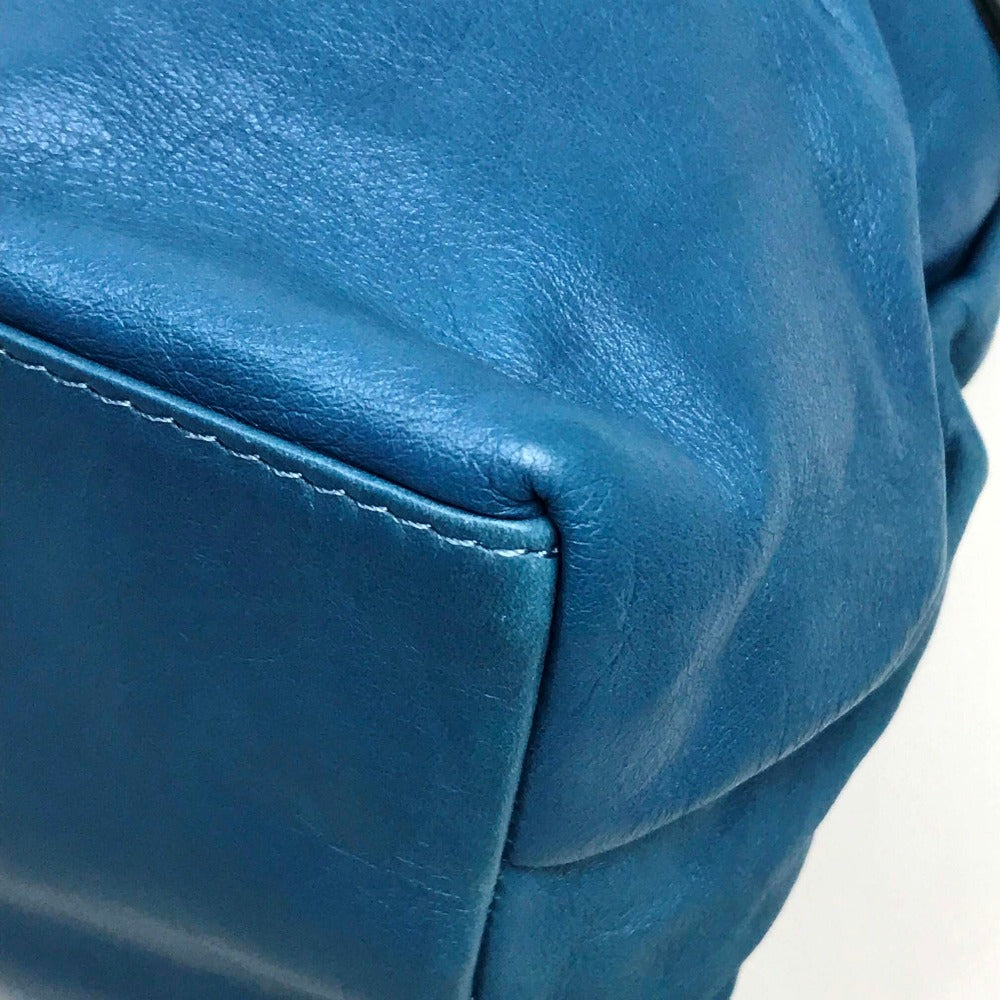 SEE BY CHLOE Date Tripper Handbag/Shoulder Bag in Blue Leather for Women