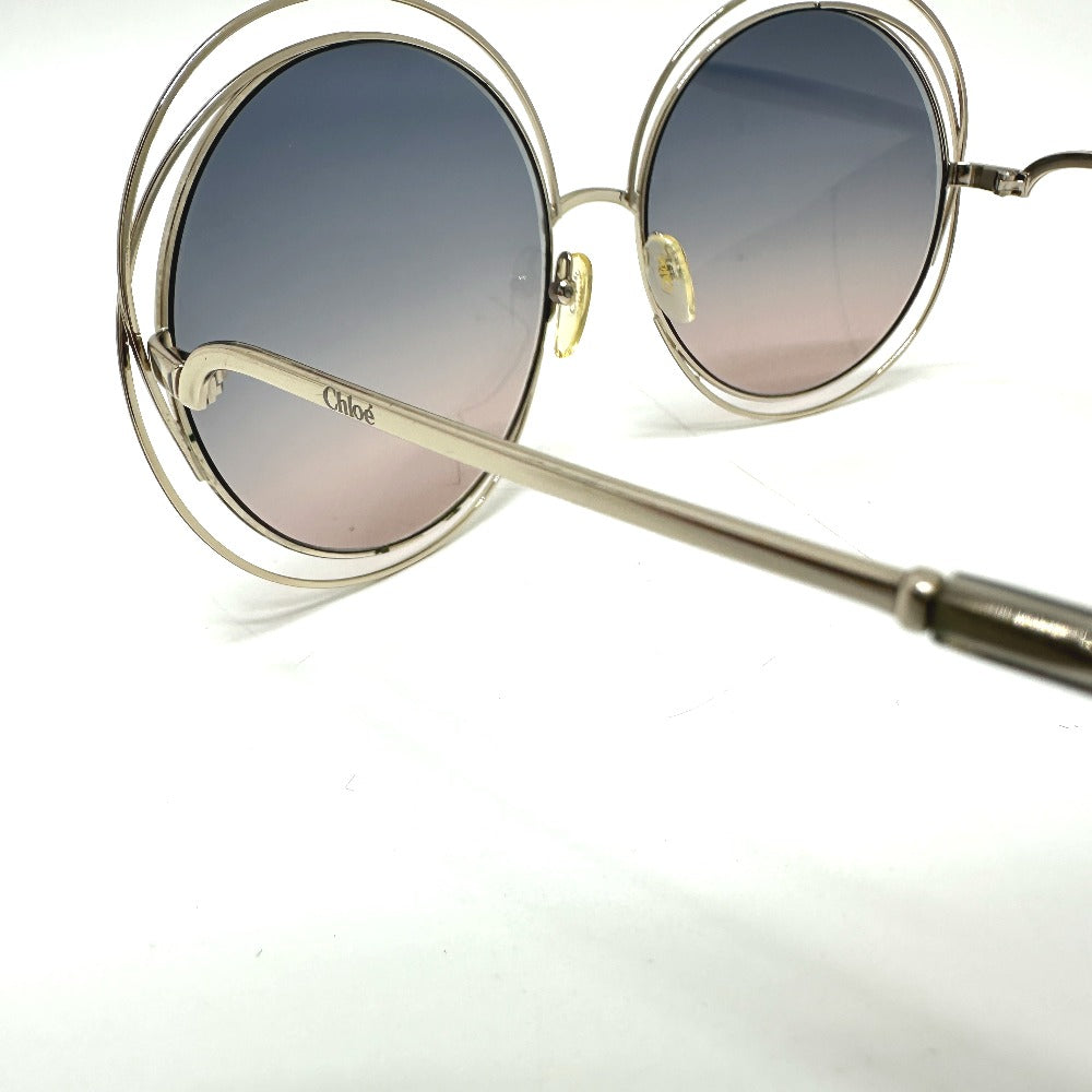 Chloe CE114S サングラス メタル ユニセックス シルバー - brandshop-reference