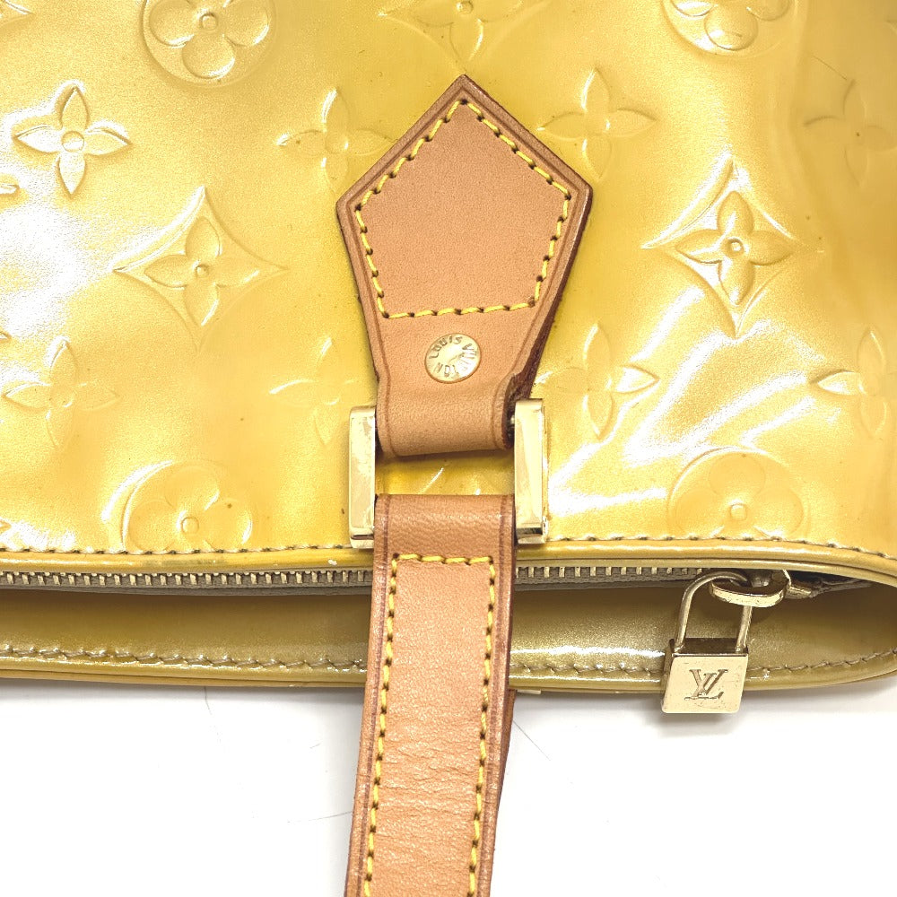 LOUIS VUITTON M91004 Houston Tote Bag Monogram Vernis Women's Beige