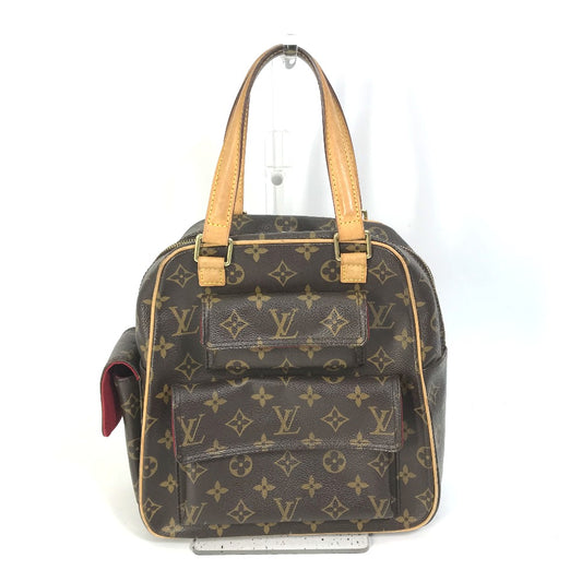 LOUIS VUITTON M51161 モノグラム エクサントリ・シテ カバン ハンドバッグ モノグラムキャンバス レディース ブラウン
