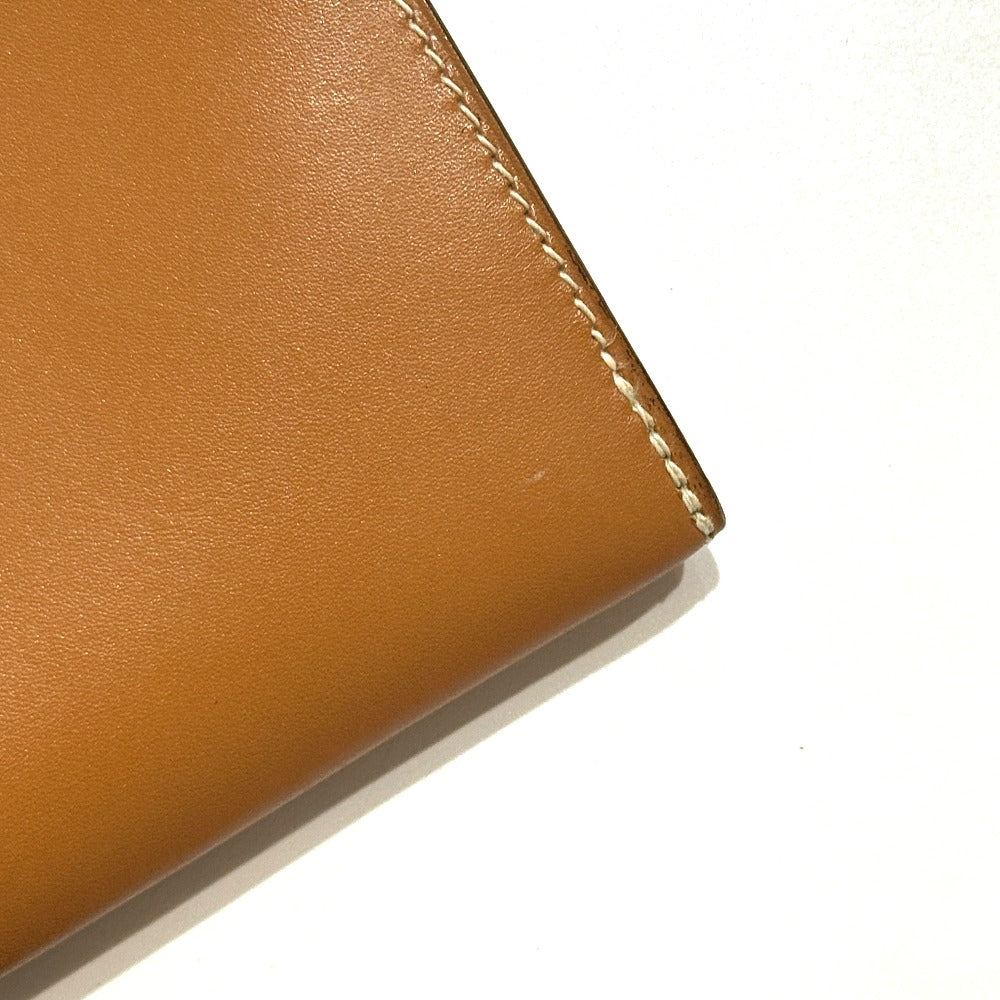 HERMES ヴィンテージ カバン 斜め掛け フラップ ショルダーバッグ ヴォーシャモニー レディース ナチュラル ブラウン