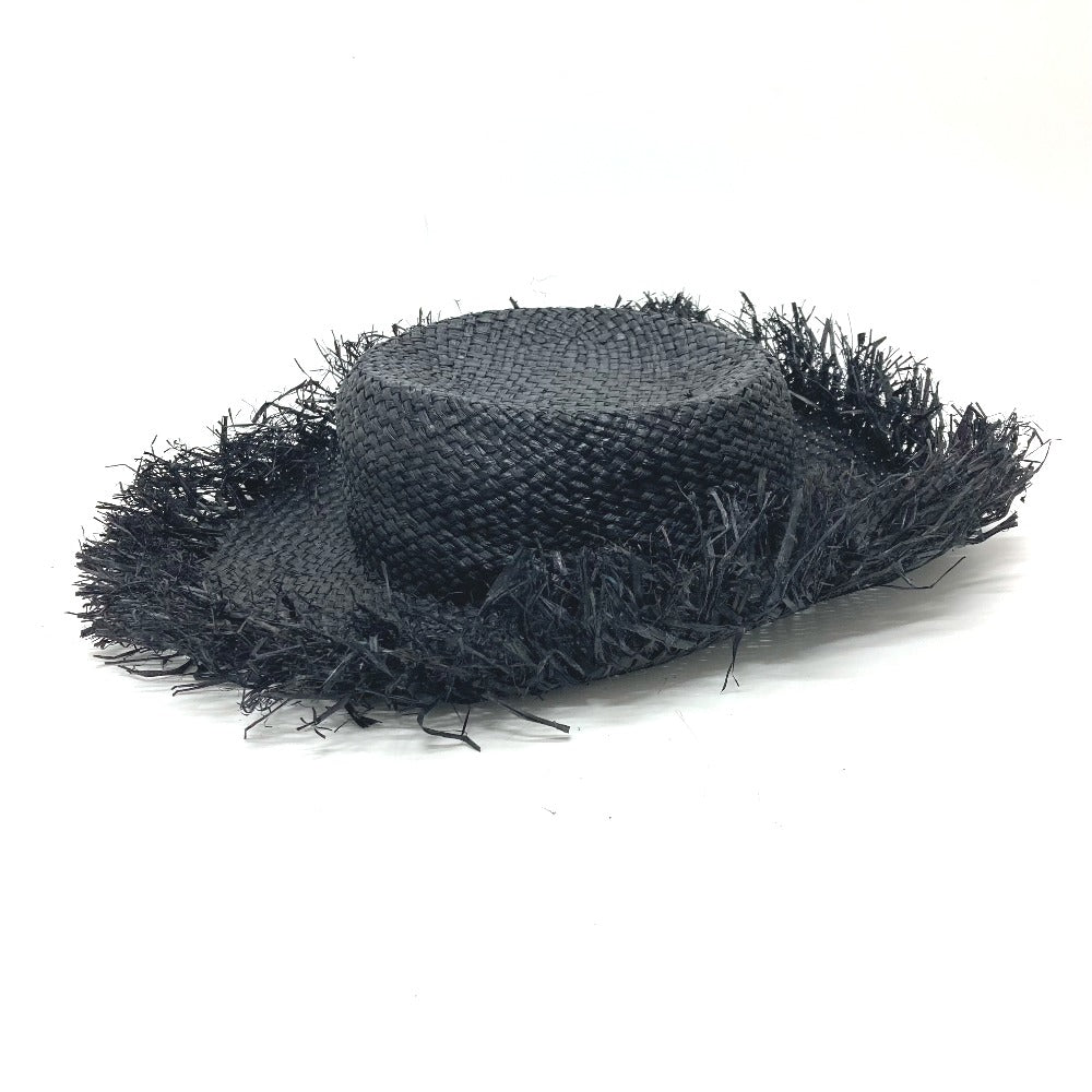 DOLCE &amp; GABBANA Straw Hat, Raffia, Women's, Black