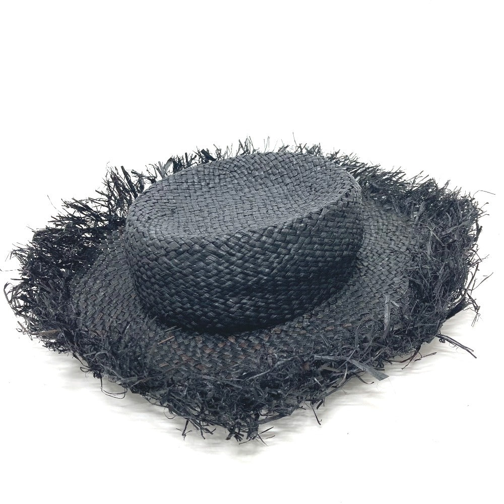 DOLCE &amp; GABBANA Straw Hat, Raffia, Women's, Black