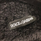 DOLCE&GABBANA ケープ アパレル ポンチョ ウール レディース ブラック