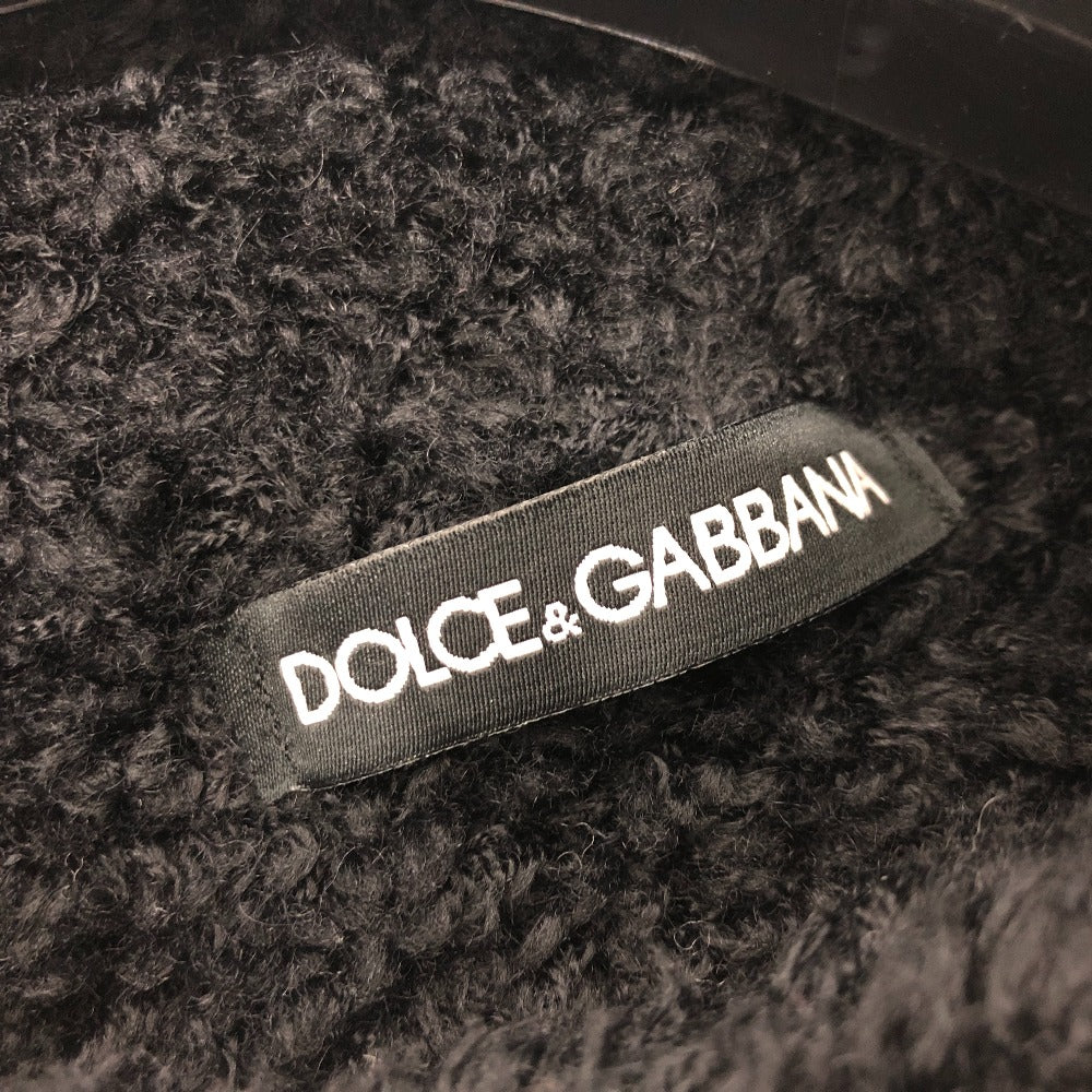 DOLCE&GABBANA ケープ アパレル ポンチョ ウール レディース ブラック