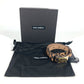 DOLCE &amp; GABBANA Logo Leopard Print Pants Belt for Women, Brown, PVC