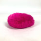 DOLCE&amp;GABBANA Heart Bag Charm Keychain with Fur, Women's, Pink