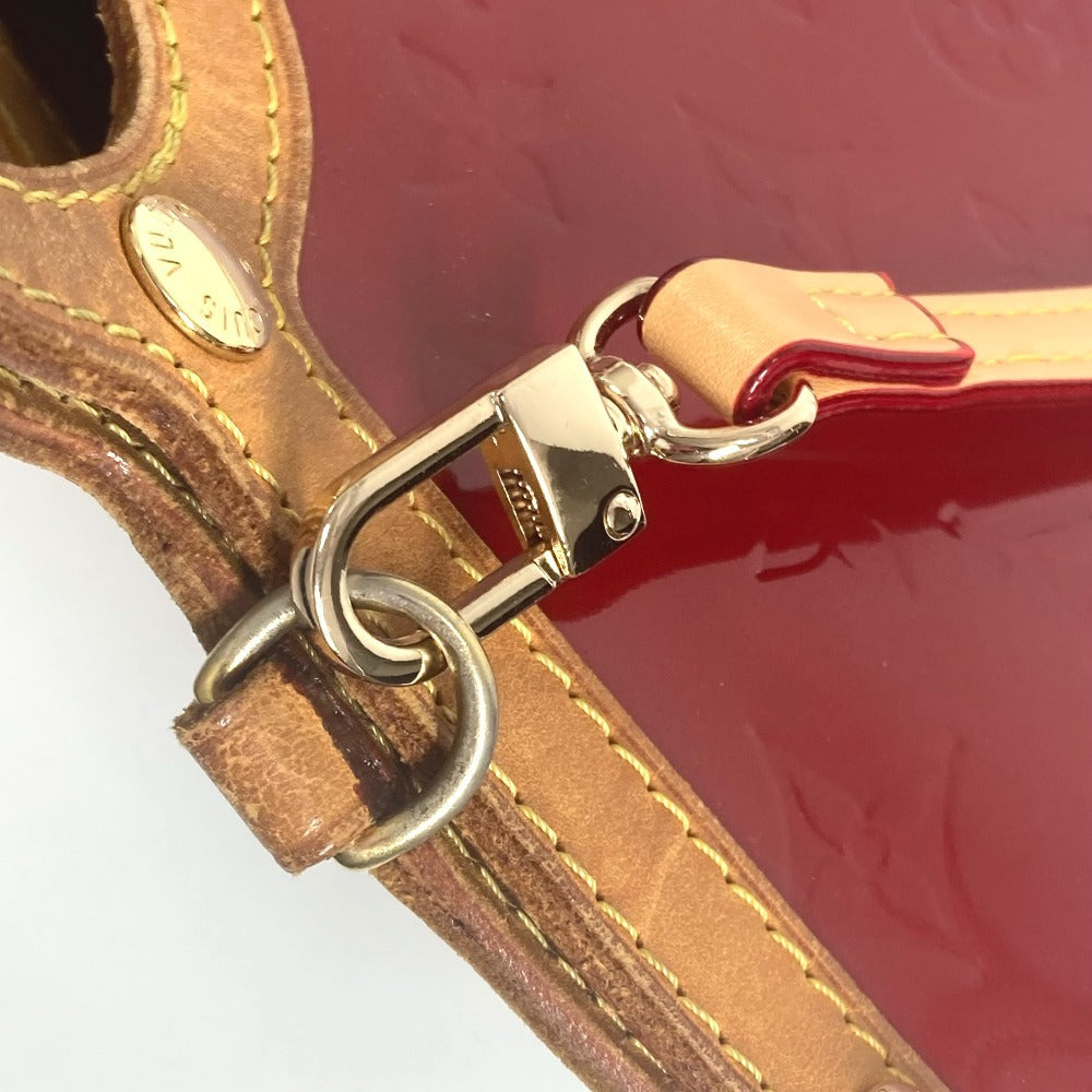 LOUIS VUITTON M91987 モノグラムヴェルニ ロクスバリー・ドライブ カバン ハンドバッグ モノグラムヴェルニ レディース レッド
