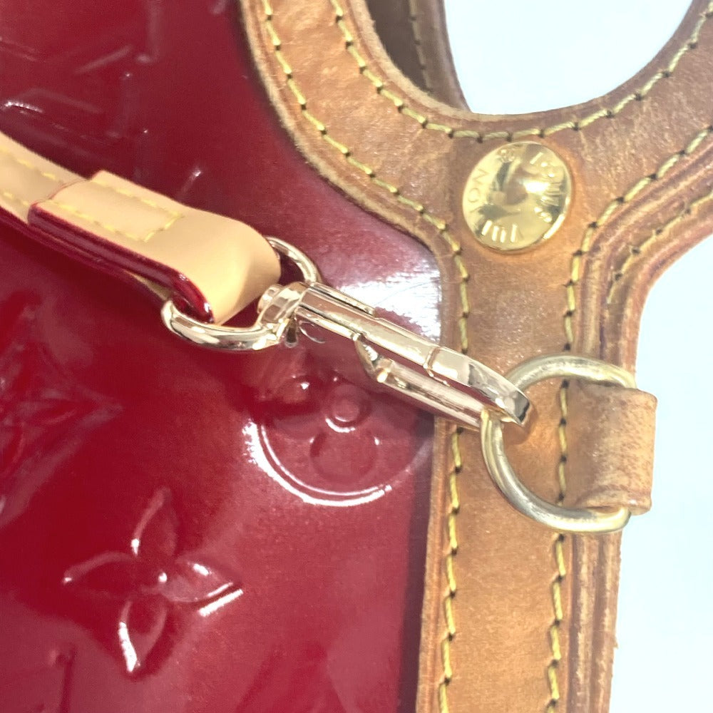 LOUIS VUITTON M91987 モノグラムヴェルニ ロクスバリー・ドライブ カバン ハンドバッグ モノグラムヴェルニ レディース レッド