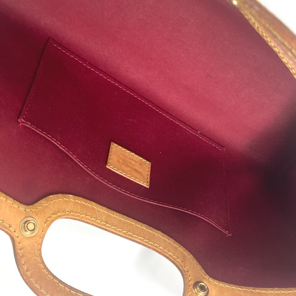 LOUIS VUITTON M91987 モノグラムヴェルニ ロクスバリー・ドライブ カバン ハンドバッグ モノグラムヴェルニ レディース レッド