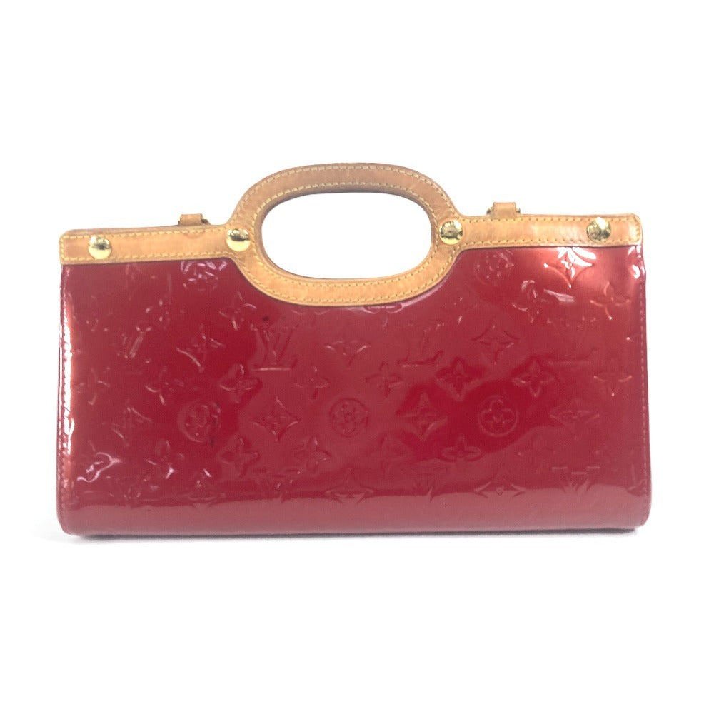 LOUIS VUITTON M91987 モノグラムヴェルニ ロクスバリー・ドライブ カバン ハンドバッグ モノグラムヴェルニ レディース レッド