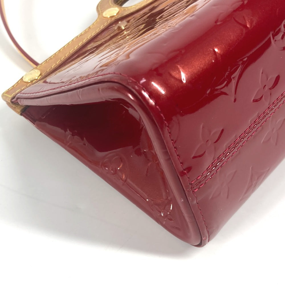 LOUIS VUITTON M91987 モノグラムヴェルニ ロクスバリー・ドライブ カバン ハンドバッグ モノグラムヴェルニ レディース レッド