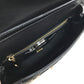 DOLCE &amp; GABBANA Leopard Print Bag with Flower Lock Hardware, Crossbody Bag, Velvet, Women's, Black and Brown