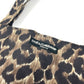 DOLCE &amp; GABBANA Leopard Print Eco Bag Shoulder Bag Tote Handbag Nylon Women's Brown
